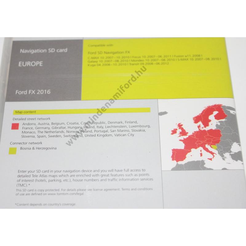 Ford Ford Fx Navigacio Frissites Nyugat Europa Sd Kartya 2370918 Navigacio Frissites